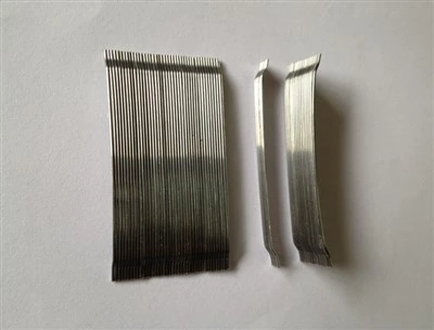 Glued Steel Fibers for Floors